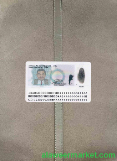Argentina ID card 2020 – present photolook BACK